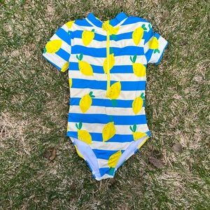 Size 7-8 Mini Boden rash guard swim suit